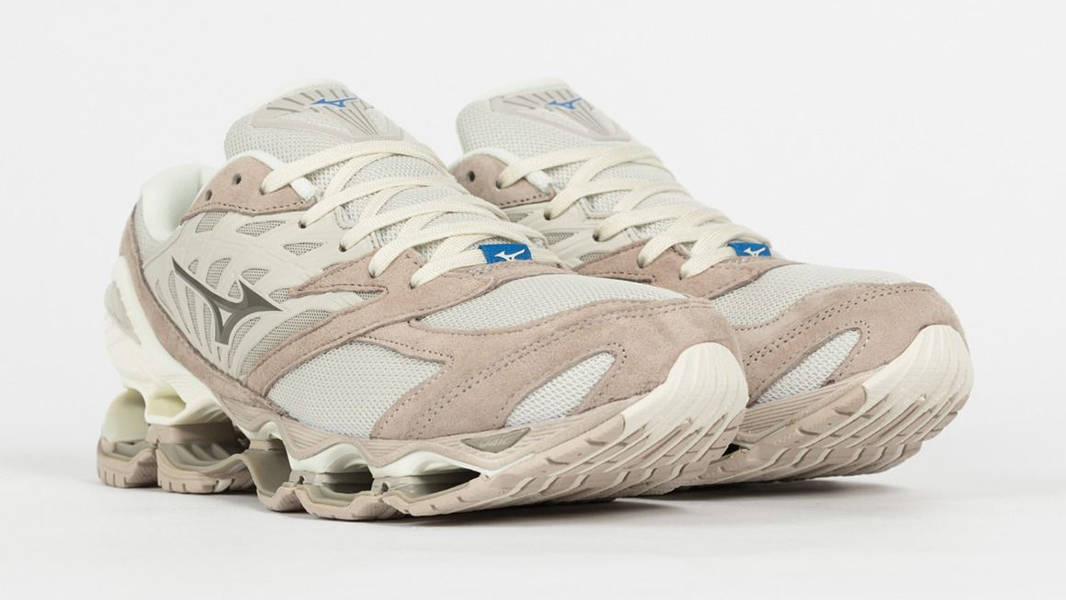 Mizuno Wave Prophecy LS Undyed Warm Grey Cream D1GA2262-01 Detail 2
