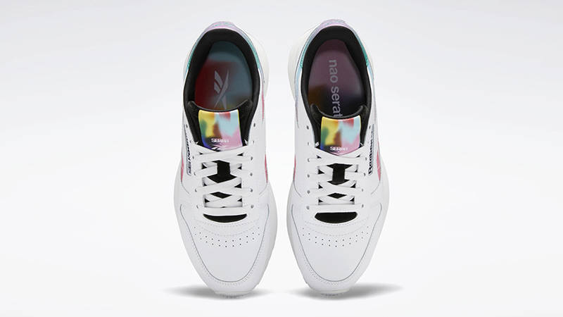 Nao Serati x Reebok Classic Leather White Multi GY9806 Top