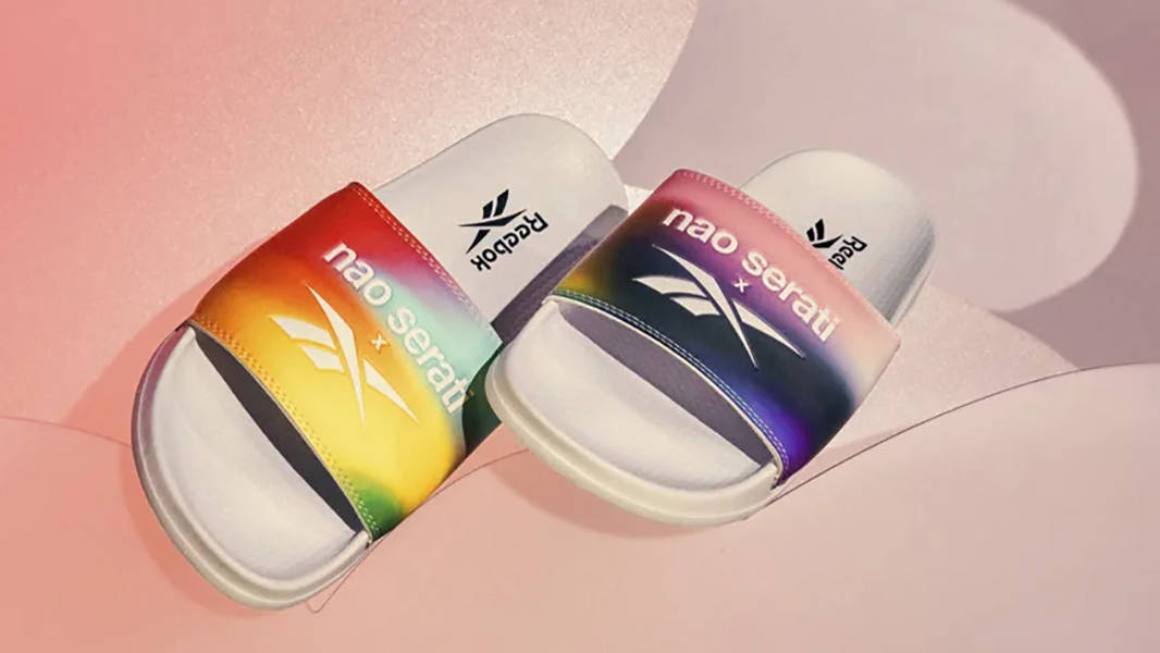 Nao Serati x Reebok Classic Slide White Multi GY9807 Top