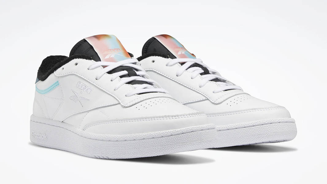 Nao Serati x Reebok Club C White Multi GY9805 Side
