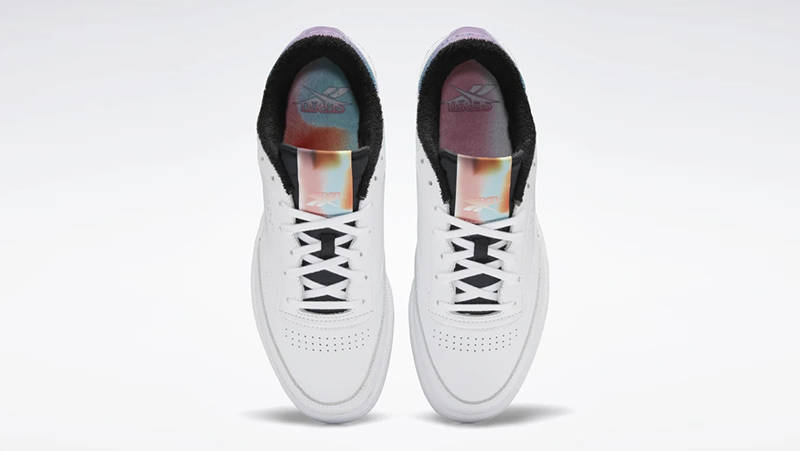 Nao Serati x Reebok Club C White Multi GY9805 Top 2