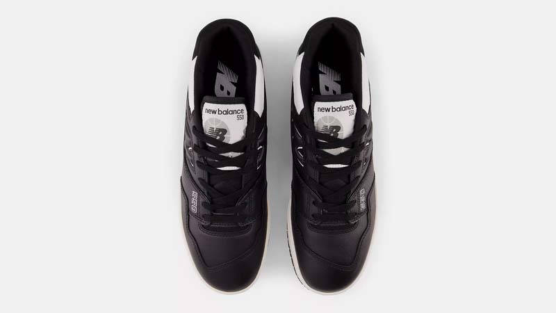 New Balance 550 Black White Middle