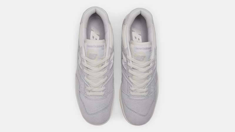 New Balance 550 Grey Suede Middle