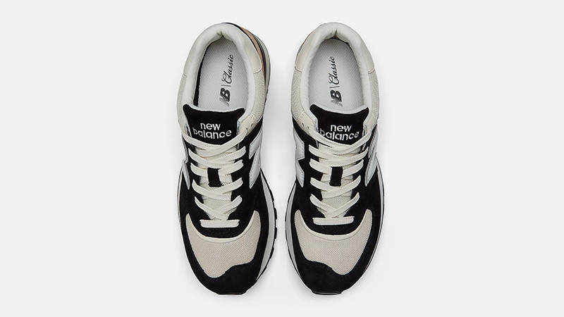 New Balance 574 Black Angora U574LGRA Top
