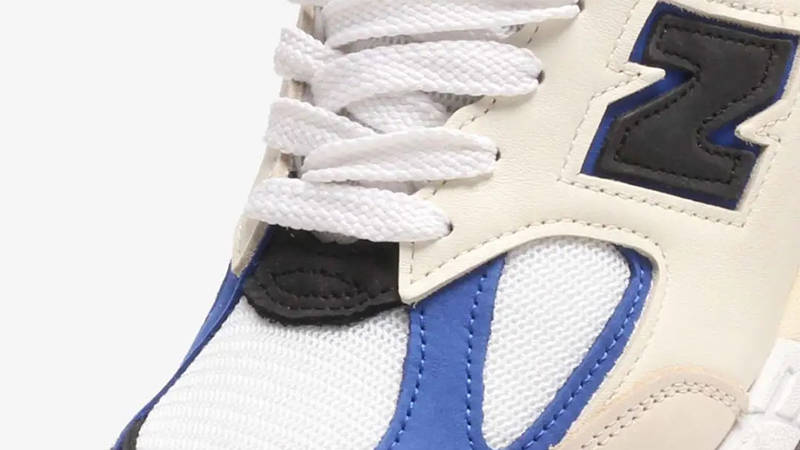 New Balance 990v2 Made In USA White Blue M990WB2 Detail 2
