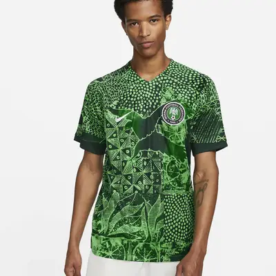Nigeria 2022/23 Stadium Home Nike Dri-FIT Football Shirt | Where To Buy ...