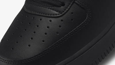 Nike Air Force 1 Fresh Triple Black | Where To Buy | DM0211-001 | The ...