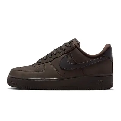 Red and brown 2024 air force ones