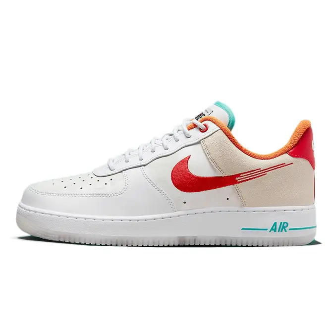 Nike just do it hotsell air force 1 orange