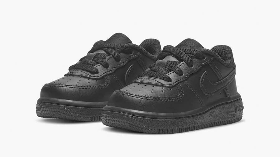 Nike Air Force 1 Low LE Toddler Triple Black | Where To Buy | DH2926 ...