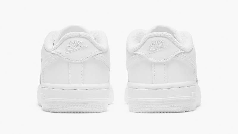 Nike Air Force 1 Low LE Toddler Triple White Back