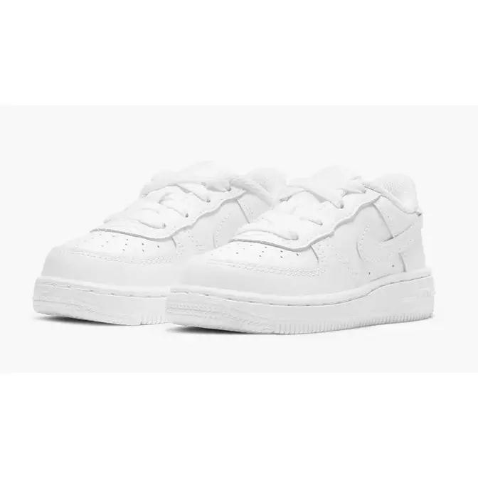 Nike Air Force 1 Low LE Toddler Triple White | Where To Buy | DH2926 ...