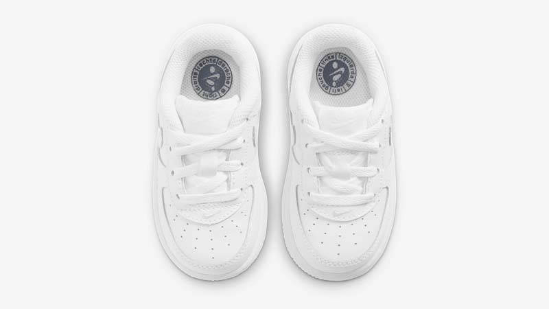 Nike Air Force 1 Low LE Toddler Triple White Middle