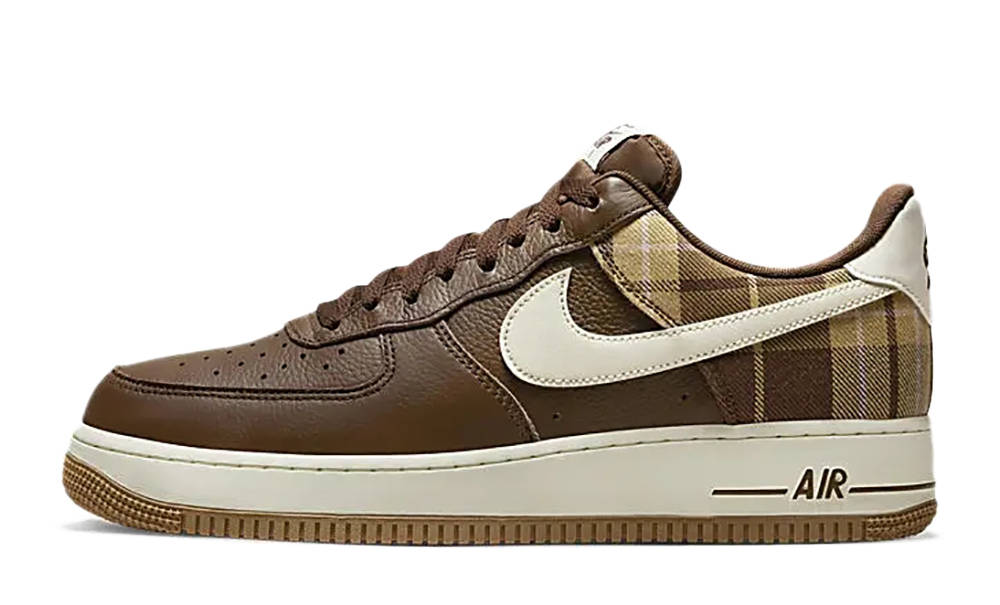 Nike Air Force 1 Low Plaid Cacao Wow