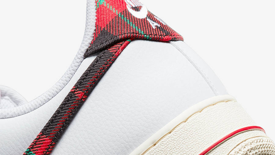 Nike Air Force 1 Low Plaid White Red | Where To Buy | DV0789-100 | The ...