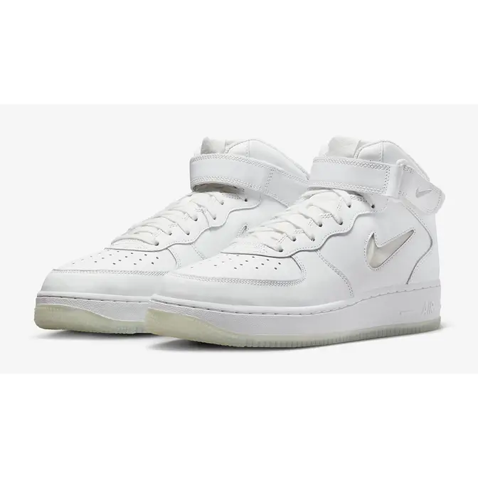 Nike Air Force 1 Mid Jewel Summit White | Where To Buy | DZ2672