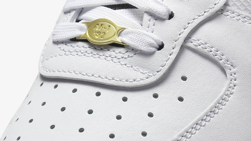 Nike Air Force 1 Mid React White Black DQ7668-100 Detail