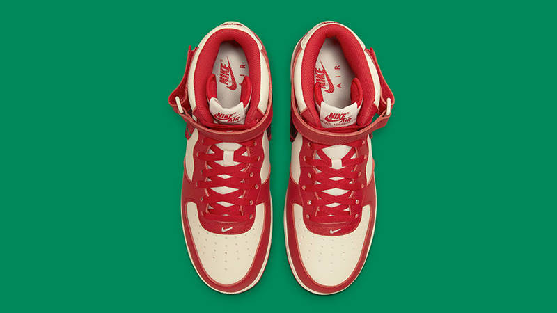 Nike Air Force 1 Mid Tartan Red DV0792-101 Top