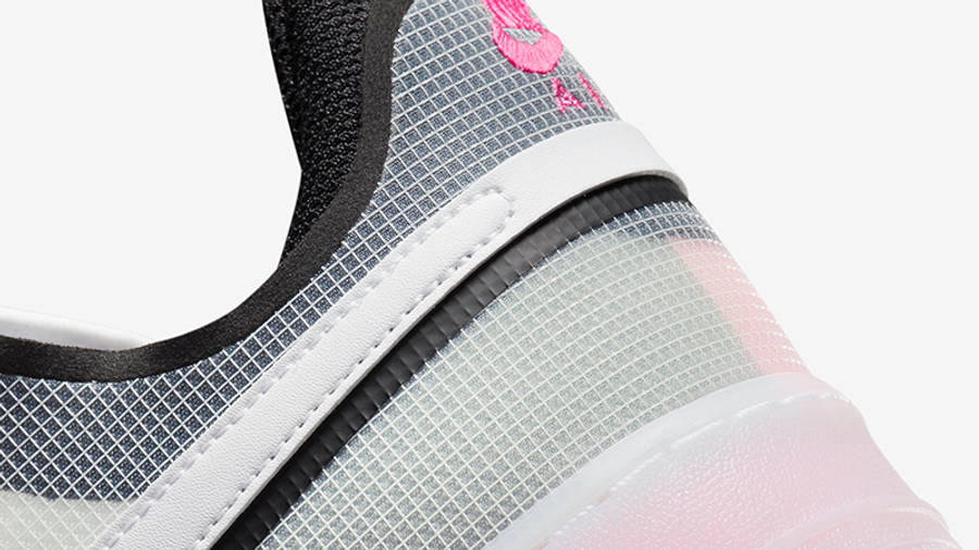Nike Air Force 1 React White Pink Black | Where To Buy | DV0808-100 ...