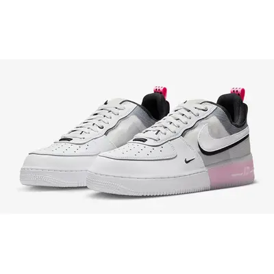 Air force 1 store pink and black