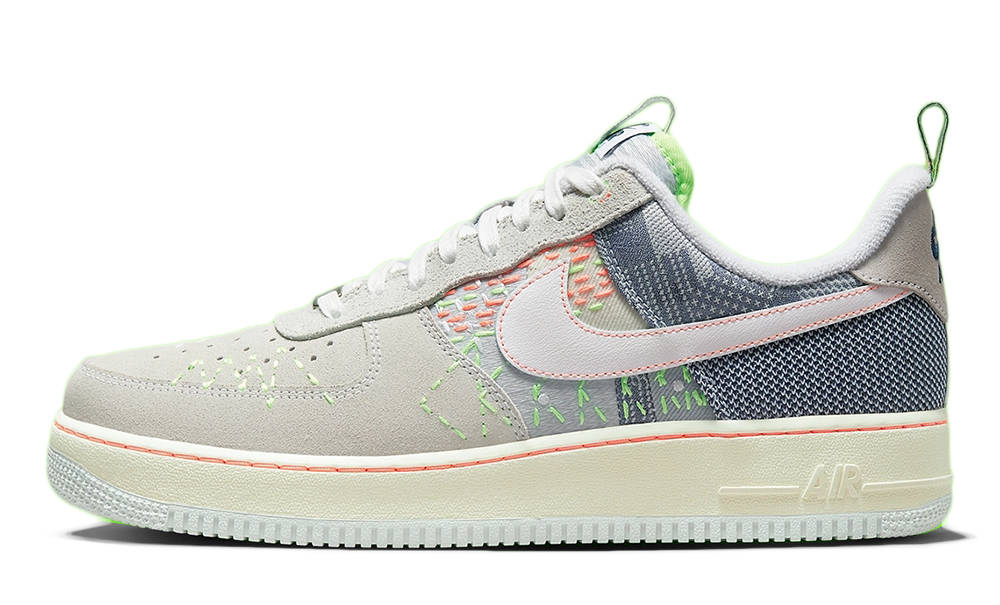 Nike Air Force 1 Sashiko Grey