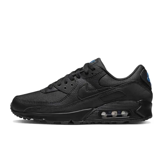 Nike Air Max 90 Black Blue Reflective | Where To Buy | DZ4504-001 | The ...