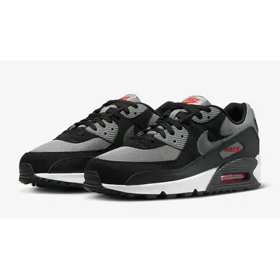 Nike air max 2024 red black grey