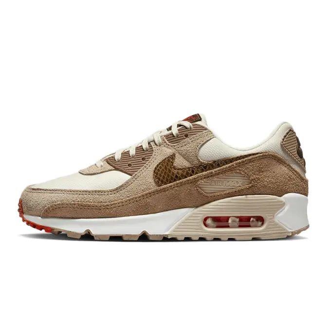 Nike Air Max 90 SE Snakeskin Swoosh Brown | Where To Buy | DX9502-100 ...