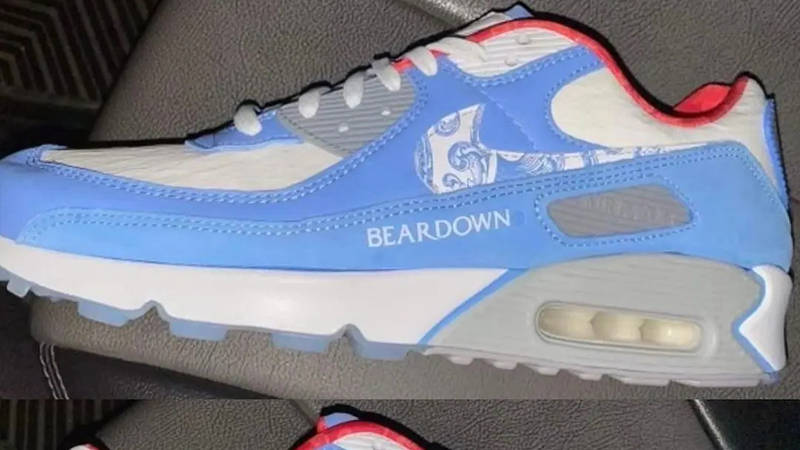 Nike Air Max 90 University of Arizona Blue White Side