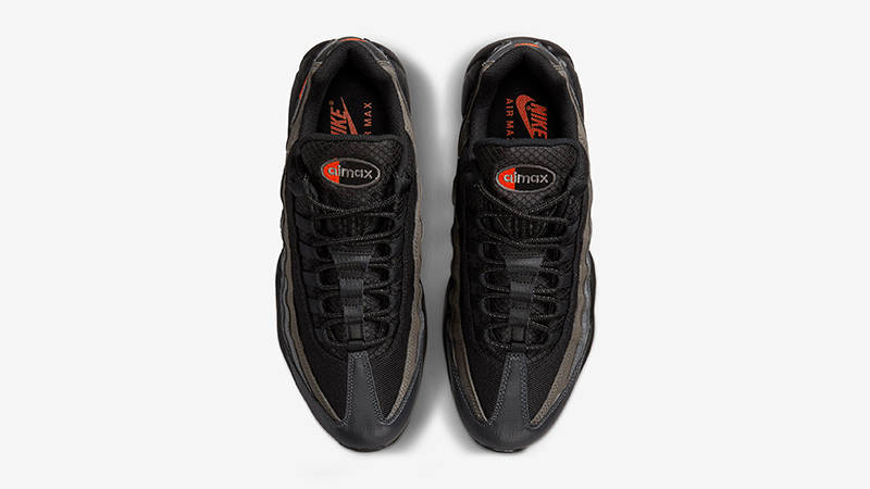 Nike Air Max 95 Multi-Swoosh Black Crimson FD0663-002 Top