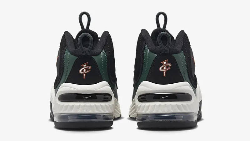 Nike Air Max Penny 2 Black Green Burgundy DV3465-001 Back