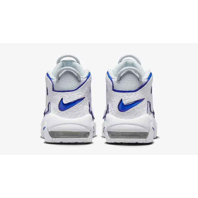 Nike Air More Uptempo Embossed White Royal Blue | Where To Buy | FD0669 ...