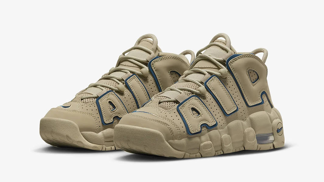 Nike Air More Uptempo GS Limestone DQ6200-200 Side