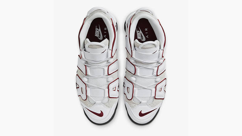 Nike Air More Uptempo White Team Red FB1380-100 