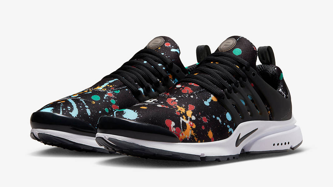 Nike Air Presto Paint Splatter Black CT3550-004 Side