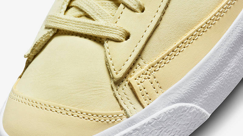 Nike Blazer Mid Lemon DQ7572-700 Detail