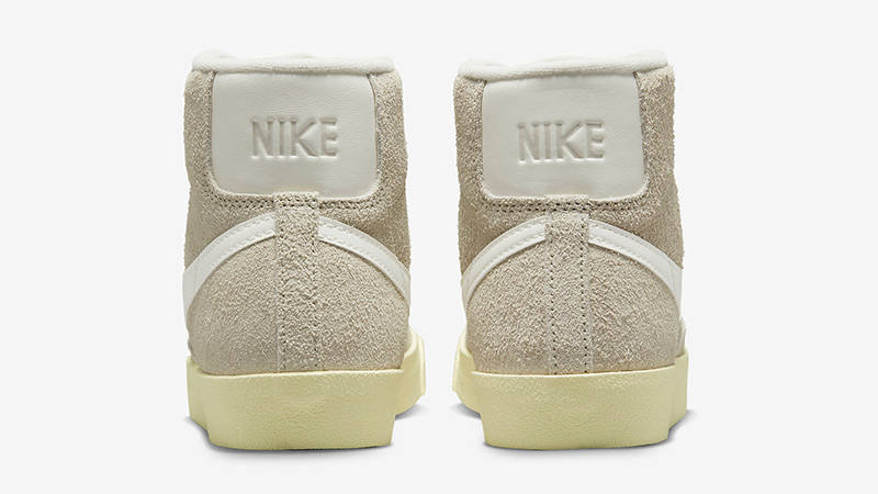 Nike Blazer Mid Light Bone Suede DV7006-001 Back