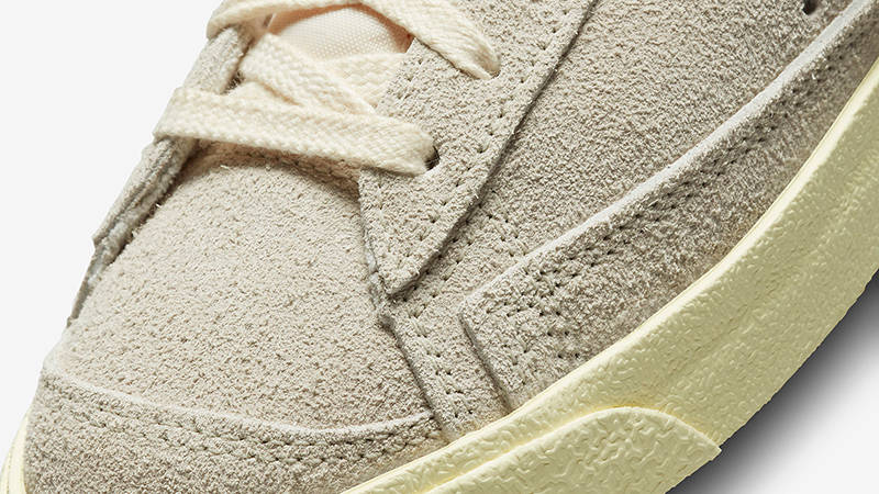 Nike Blazer Mid Light Bone Suede DV7006-001 Detail