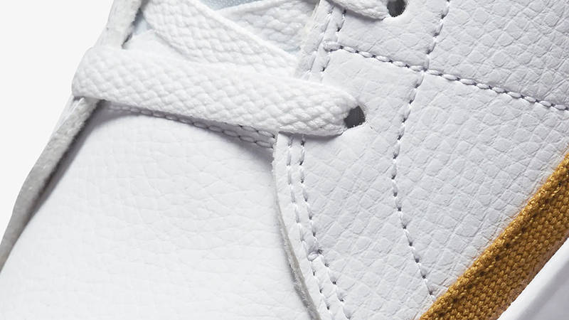 Nike Court Legacy Next Nature White Orange Black DH3161-100 Detail