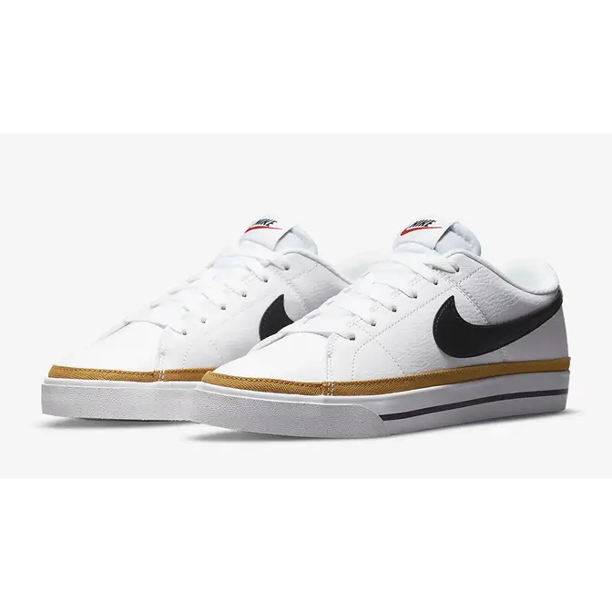 Nike Court Legacy Next Nature White Orange Black | Where To Buy ...