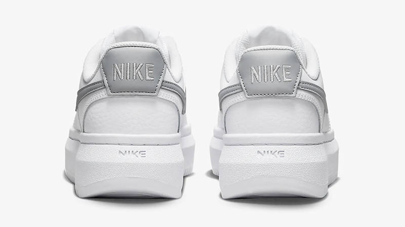 Nike Court Vision Alta White Metallic Platinum DM0113-101 Back