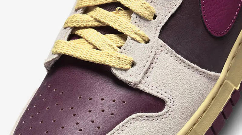 Nike Dunk High 1985 Alabaster Rosewood FD0794-700 Detail
