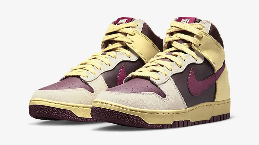 Nike Dunk High 1985 Alabaster Rosewood FD0794-700 Side