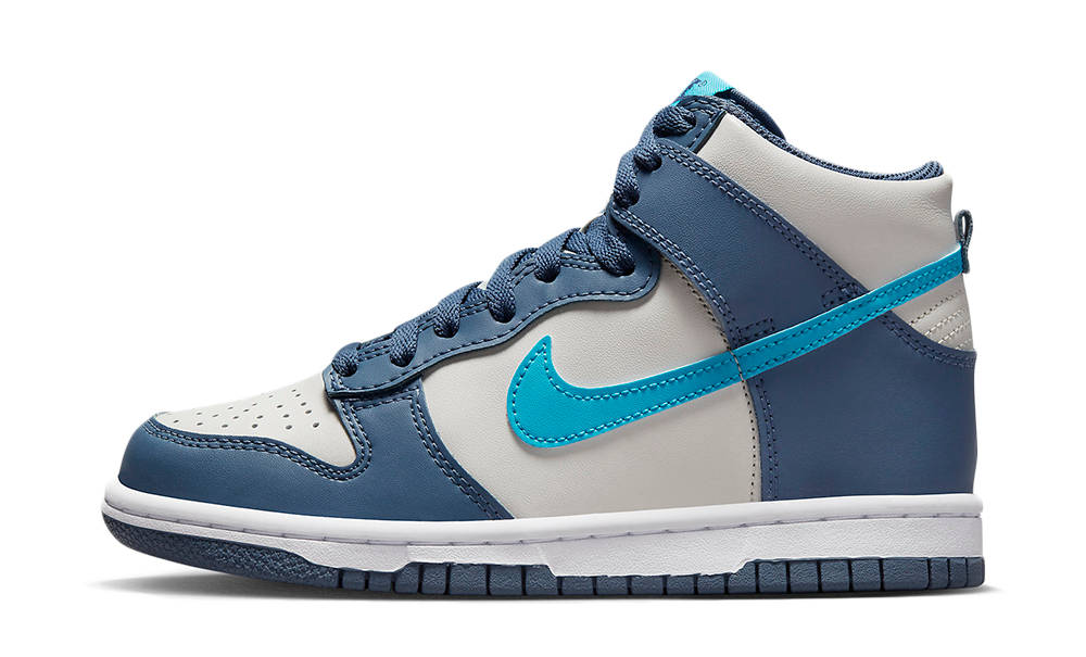 Nike Dunk High GS Grey Blue