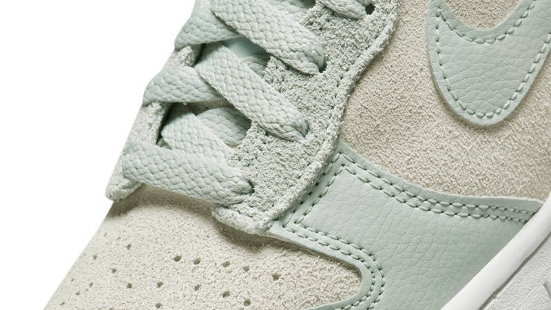 Nike Dunk High GS Plaid Green DV1724-100 Detail
