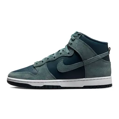 Nike Dunk High Teal Suede | Where To Buy | DQ7679-400 | The Sole Supplier