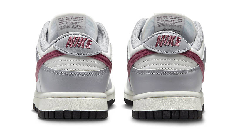 Nike Dunk Low Grey White Burgundy