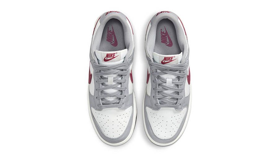 Nike Dunk Low Grey White Burgundy | Where To Buy | DD1503-122 | The ...