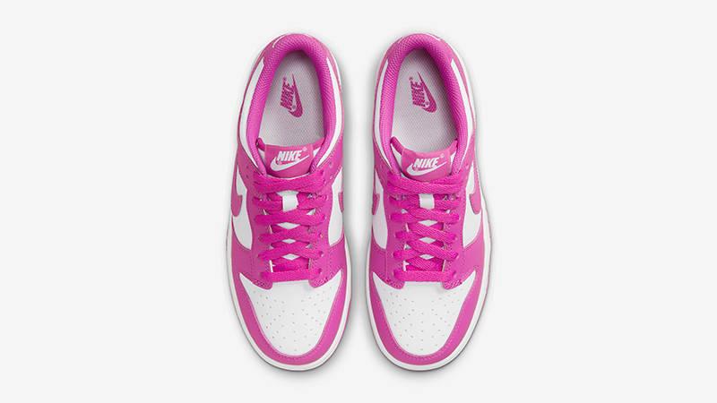Nike Dunk Low GS Active Fuchsia FJ0704-100 Top