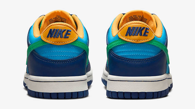 Nike Dunk Low GS Hoops Blue Multi DV1693-401 Back